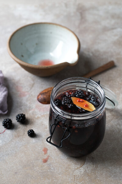 Pickled Blackberries