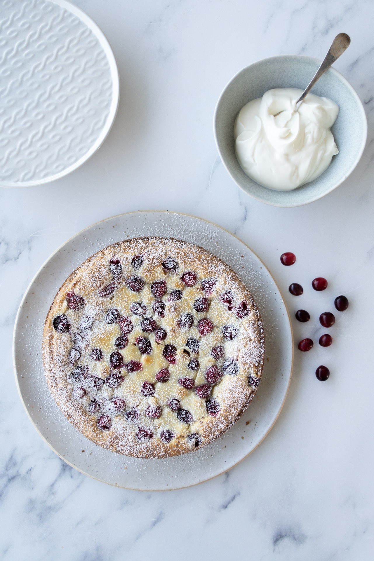 White Chocolate & Cranberry Kladdkaka