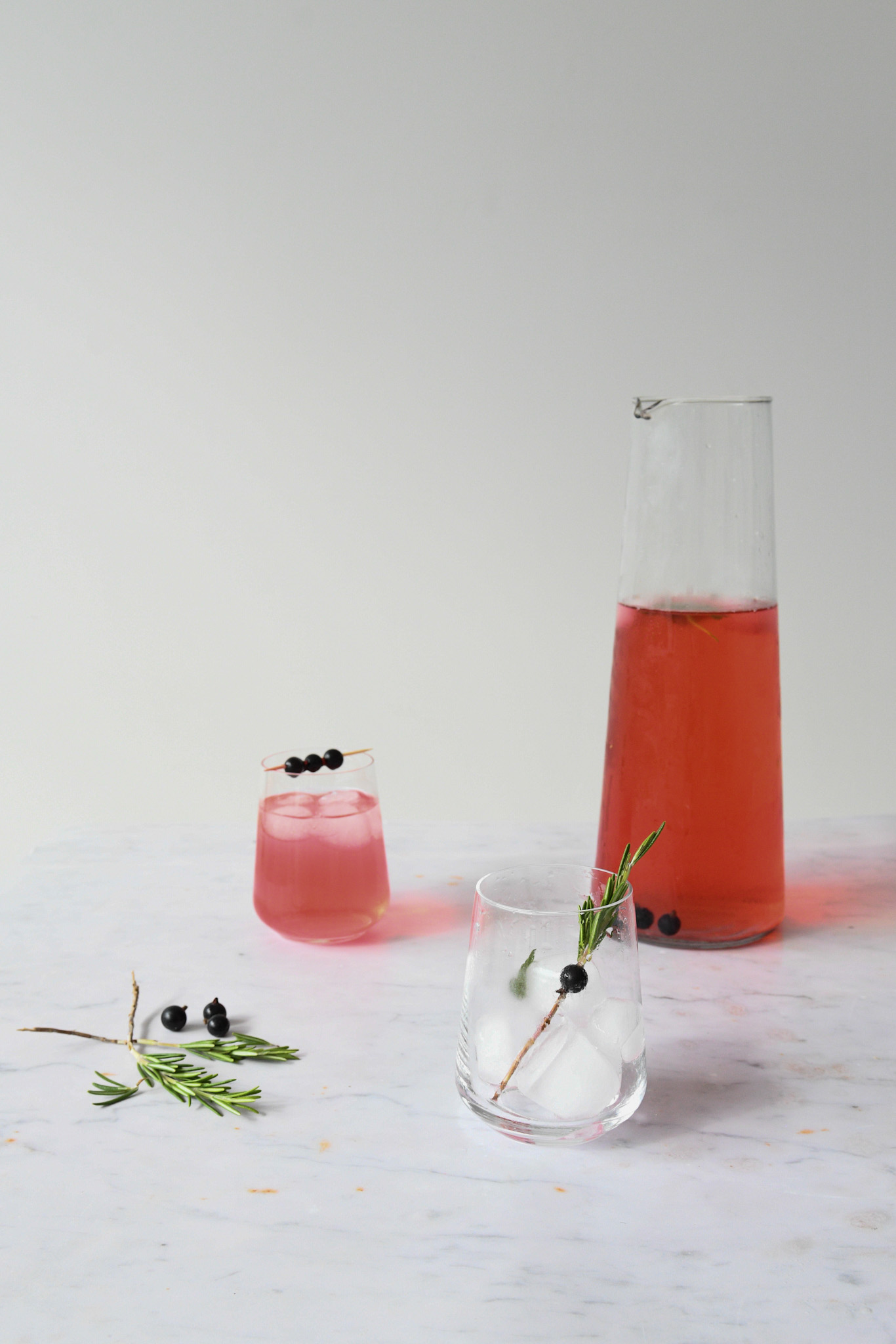 Blackcurrant Shrub Drink