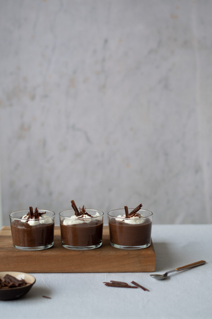 Dark Chocolate Pots