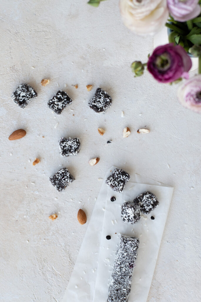 Raw Blueberry Bites