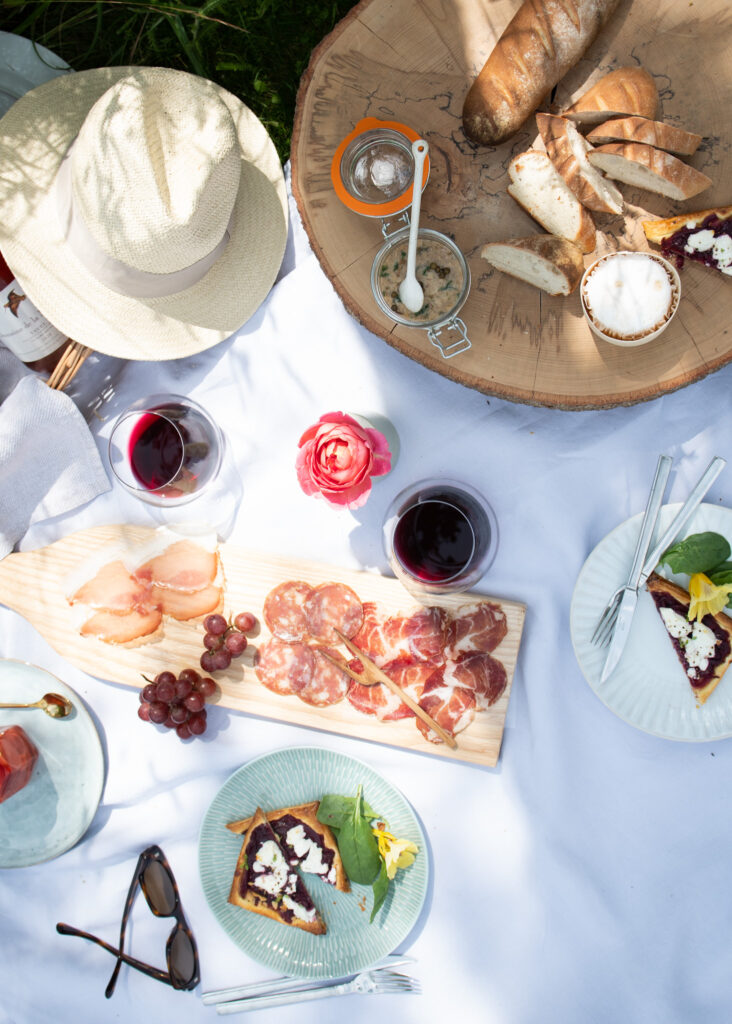 a summer picnic
