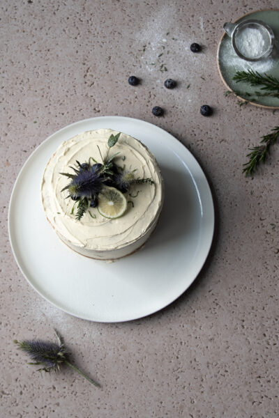Blueberry & Lime Cake Blueberry and Lime Cake