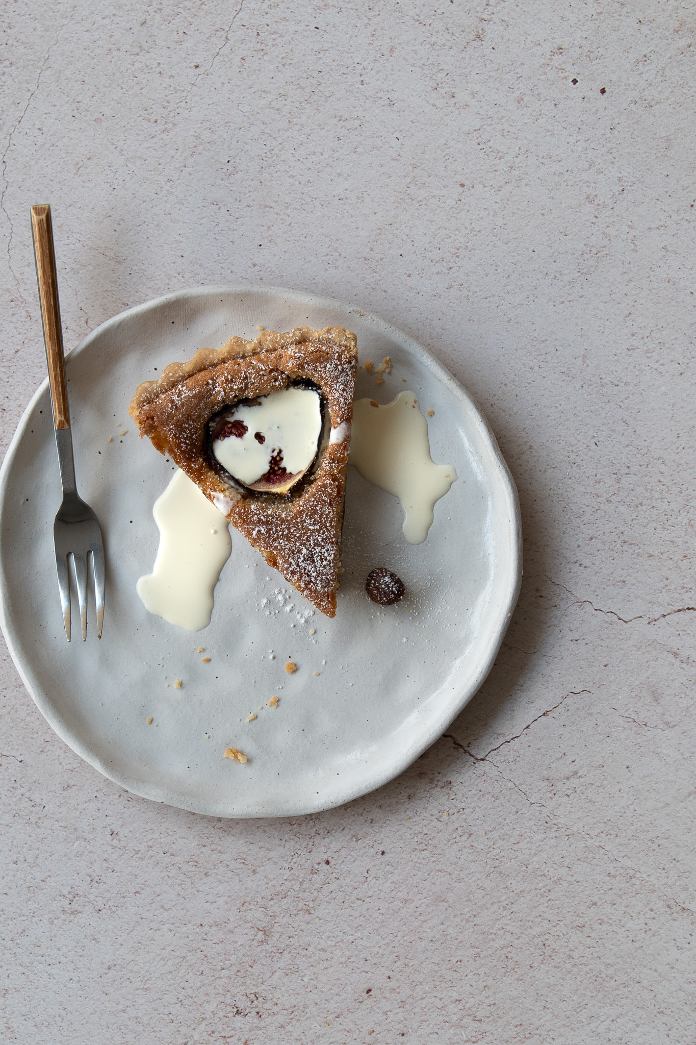 Fig and Hazelnut Frangipane Tart - Nordic Kitchen stories
