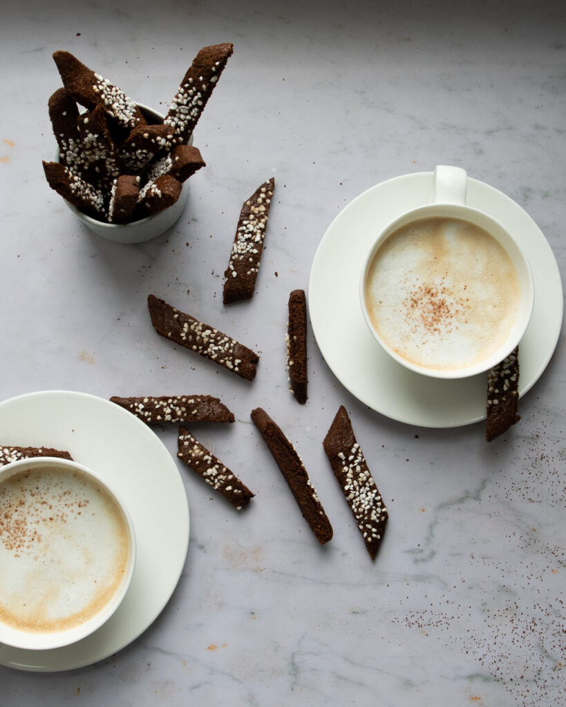 Swedish Mocha & Rye Slices (Mockasnittar)