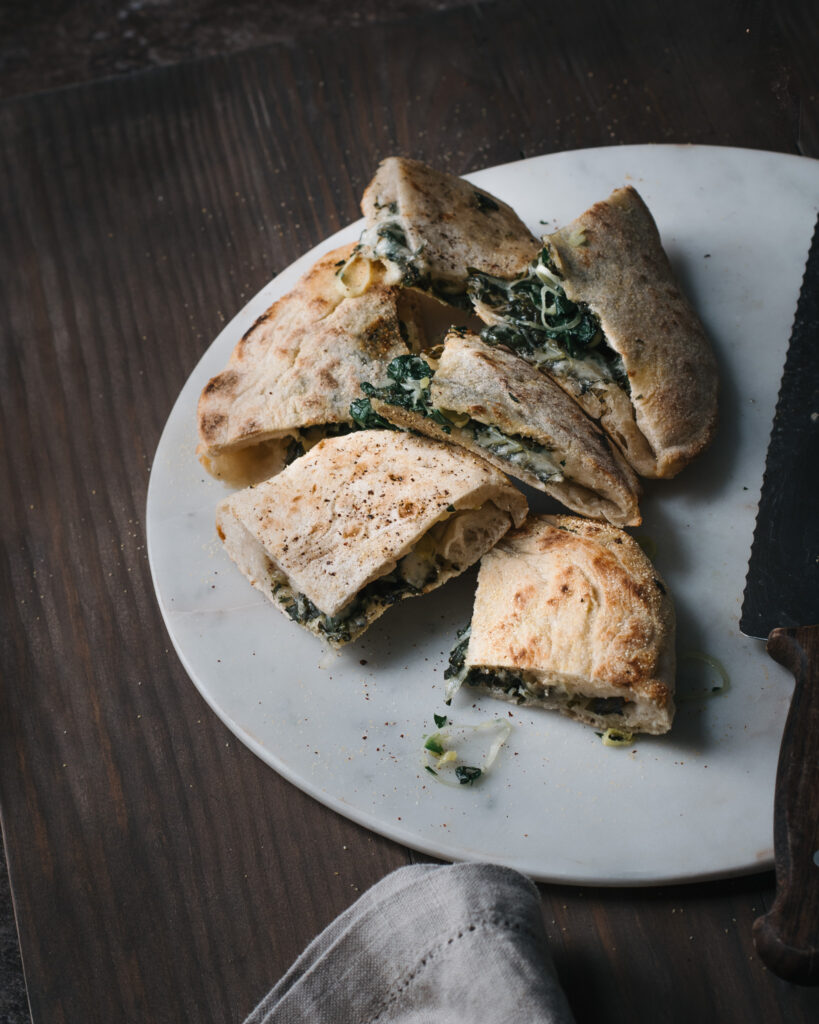 Wild Garlic Sourdough Flatbread