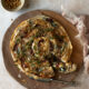 Blue Cheese, Fig & Walnut Filo Tart.