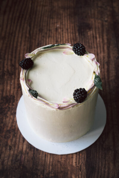 Blackberry and Bay Cake