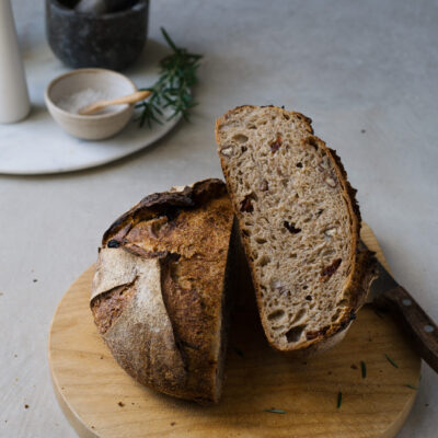 Festive Cranberry, Pecan Sourdough