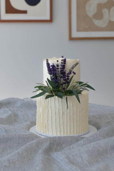 Louise and Steve Blueberry, Lime and Cardamom Cake